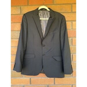 Saks 5th Ave Ermenegildo Zegna Cloth Blazer Italy Wool Sport Coat | Gray | 40R